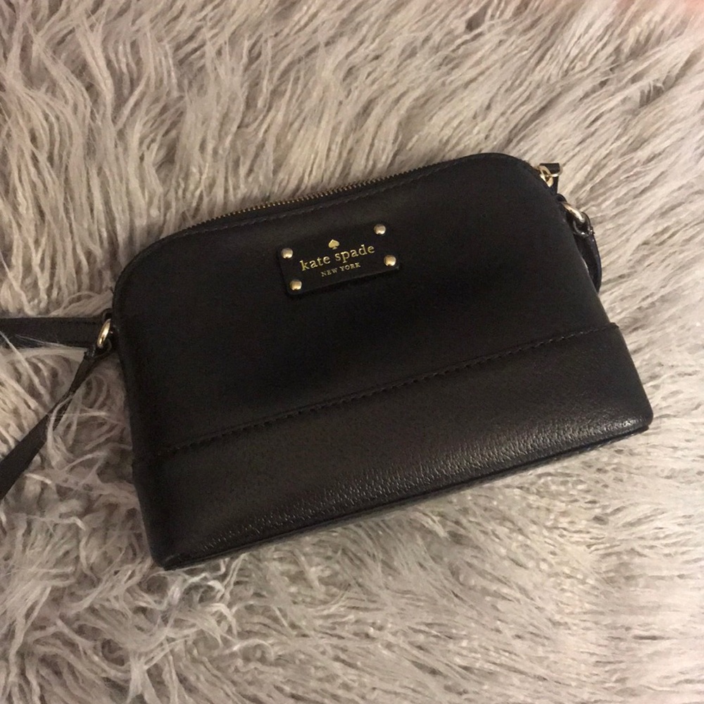 Kate spade black mini purse ♠️